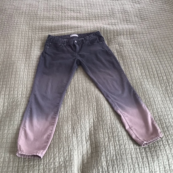 Free people grey ombré jeans. Size 29. - Picture 4 of 6